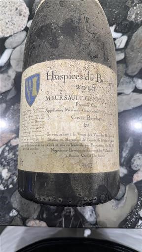 Bourgogne Ikke specificeret Premier Cru Hospices de Beaune Baudet 2015