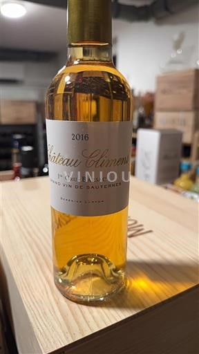 Bordeaux Barsac Premier Cru Château Climens 2016