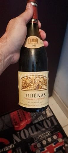 Beaujolais Juliénas Pardon et Fils 1981