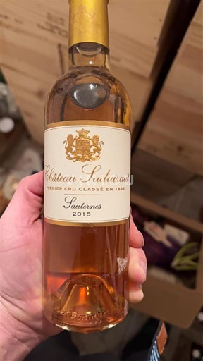Bordeaux Sauternes Premier Cru Château Suduiraut 2015