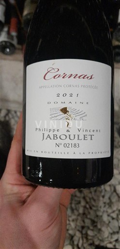 Rhône-dalen Cornas Domaine Philippe & Vincent Jaboulet 2021