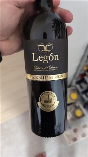 Viner Rouge sec Premium Legón 2018 Spanien Kastilien och León Ribera del Duero DO