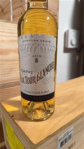 Bordeaux Sauternes Château La Tour Blanche 2019