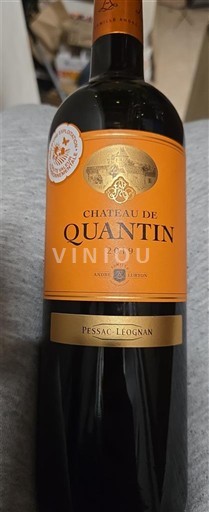 Bordéus Pessac-Léognan Château Quantin 2019