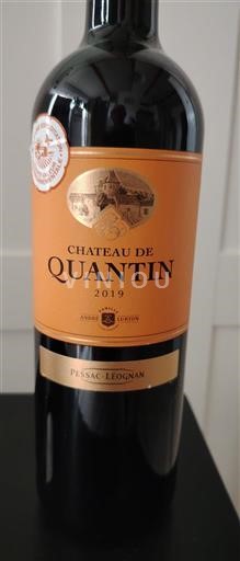 Bordeaux Pessac-Léognan Château Quantin 2019