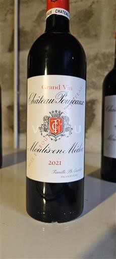 Bordeaux Moulis-en-Médoc Château Poujeaux 2021