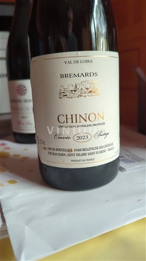 Loire Valley Chinon Bremards Prestige 2023