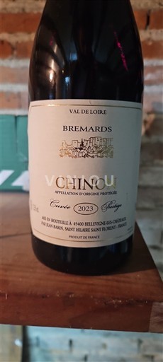 Valle del Loira Chinon Bremards Prestige 2023