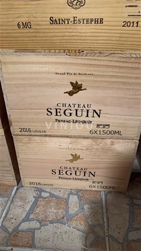 Bordeaux Pessac-Léognan Château Seguin 2016