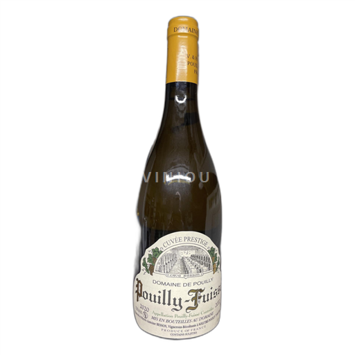 Vin Blanc sec Cuvée Prestige Domaine Pouilly 2020 France Bourgogne Pouilly-fuissé AOC