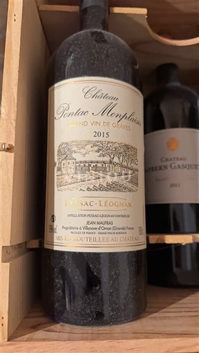 Bordeaux Pessac-Léognan Château Pontac Monplaisir 2015
