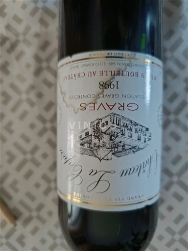 Bordeaux Graves Château La Clotte 1998