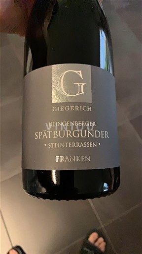 Franconia Giegerich Klingenberger Spätburgunder Steinterrassen 2023