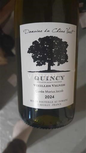 Vallée de la Loire Quincy Domaine Chêne Vert Marius Jacob Vieilles Vignes 2024