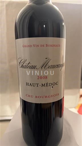 Bordeaux Haut-Médoc Cru Bourgeois Château Maucamps 2008
