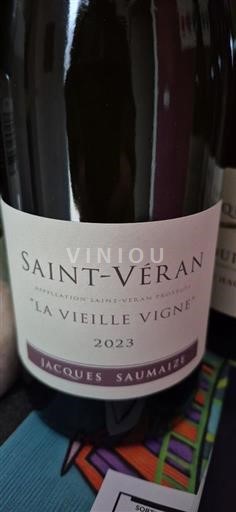 Bourgondië Saint-Véran Jacques Saumaize La Vieille Vigne 2023