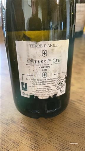Loire Valley Saumur Premier Cru Terre Aigle 2021