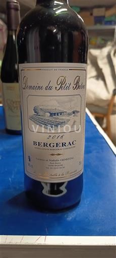 Sudoeste Bergerac Domaine Petit Bois 2016