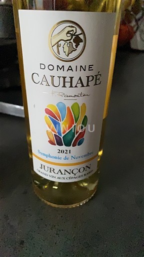 Sud-Ouest Jurançon Domaine Cauhapé Symphonie de Novembre 2021