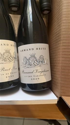 Borgoña Pernand-Vergelesses Premier Cru Armand Heitz 1er Cru Caradeux 2020