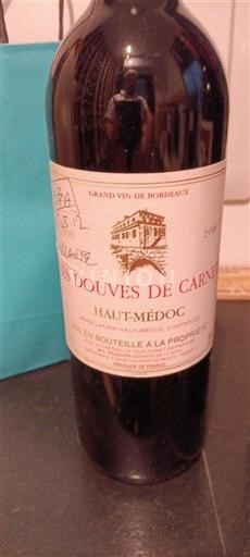 Burdeos Haut-Médoc Les Douves de Carnet 1998