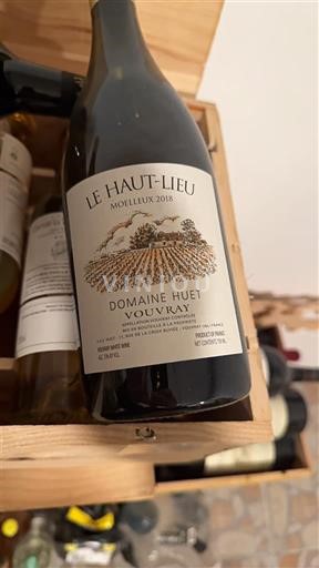 Vallée de la Loire Vouvray Domaine Huet Le Haut-Lieu Moelleux 2018