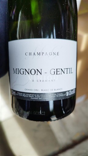 Champagne Sâm-panh Grand Cru Mignon-Gentil Không niên vụ