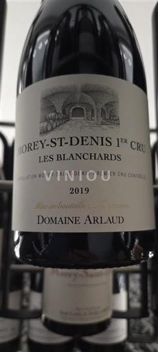 Bourgogne Morey-saint-denis Premier Cru Domaine Arlaud Les Blanchards 2019