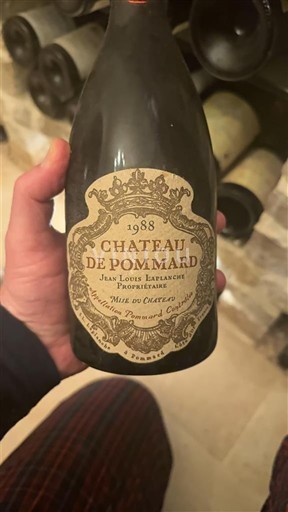 Burgundy Pommard Château Pommard 1988
