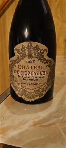 Borgoña Pommard Château Pommard 1988