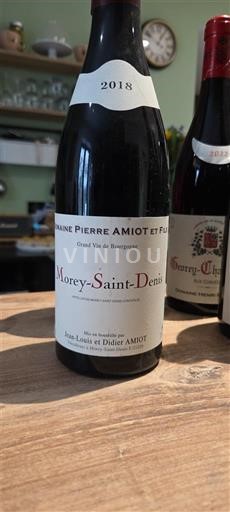 Burgundi Morey-Saint-Denis Domaine Pierre Amiot et Fils 2018