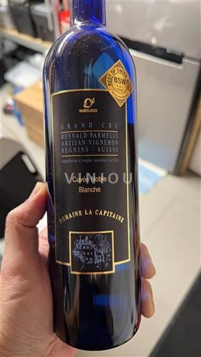 Vaud La Côte AOC Grand Cru Domaine La Capitaine Noble Blanche 2023