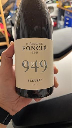 Beaujolais Fleurie Château Poncié 949 2016