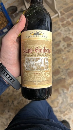 Bordeaux Saint-Émilion Club des Sommeliers 2003