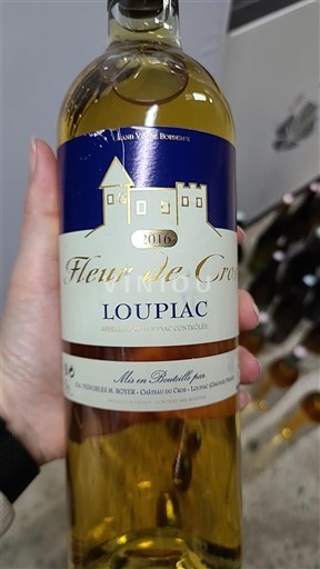 Bordeaux Loupiac Château Cros Fleur de Cros 2016
