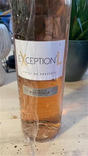 Provence Côtes-de-Provence Vignobles de Ramatuelle Exception'L 2022