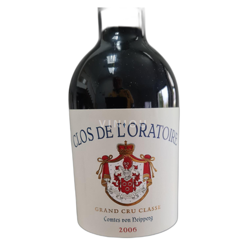 Bordeaux Saint-Émilion Grand Cru Clos de l'Oratoire 2006