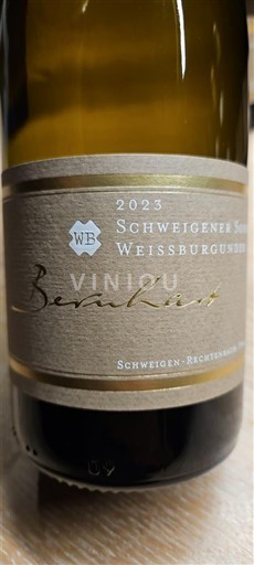 Palatinado Bernhart Schweigener Sonnenberg Weissburgunder WB 2023