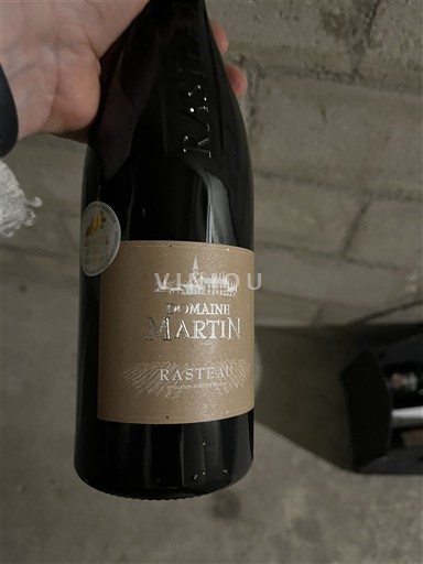 Rhônen laakso Rasteau Domaine Martin 2019