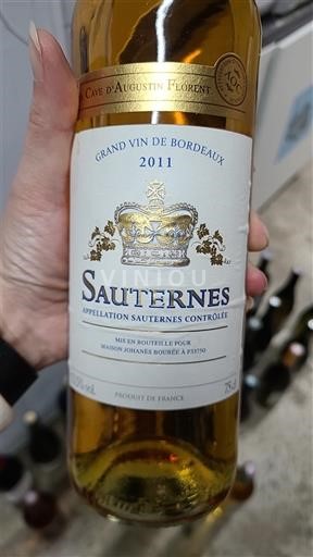 Burdeos Sauternes Cave d’Augustin Florent 2011