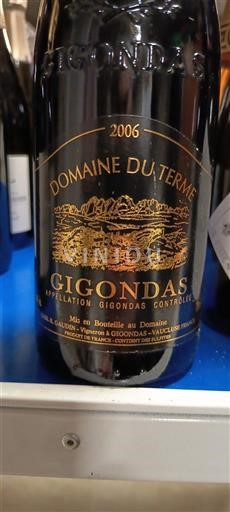 Rhône-dalen Gigondas Domaine Terme 2006