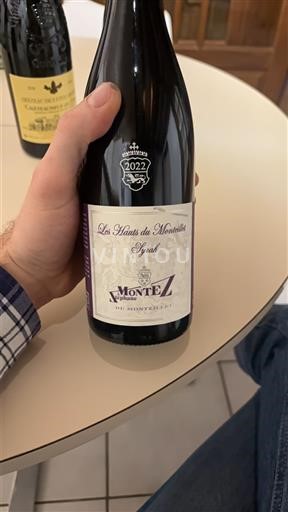 Alpes và các vùng Rhodanien Collines rhodaniennes Domaine Monteillet Les Hauts du Monteillet Syrah 2022