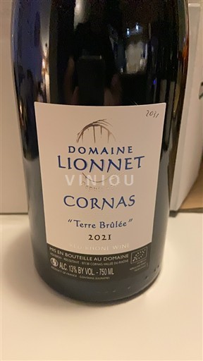 Rhône-dalen Cornas Domaine Lionnet Terre Brûlée 2021