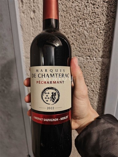 Југозапад Pécharmant Marquis de Chamterac 2022