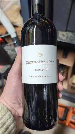 Languedoc Faugères Peyregrandes Charlotte 2017