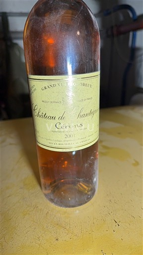 Bordeaux Cérons Château Chantegrive 2001
