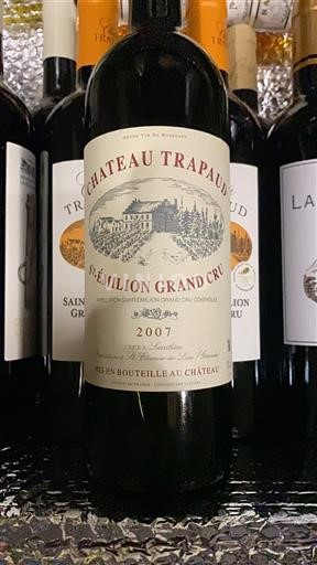 Bordeaux Saint-Émilion Grand Cru Grand Cru Château Trapaud 2007