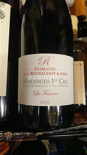 Burgundsko Maranges Premier Cru Domaine J.-C. Regnaudot & Fils La Fussière 2020
