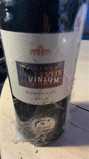 Burdeos Bordeaux Château Bellevue Martic 2014