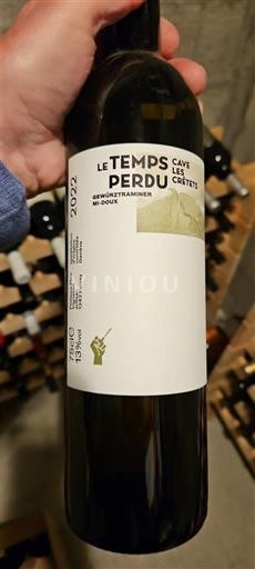 Ginevra Ginevra DOC Cave Les Crêtets Le Temps Perdu 2022